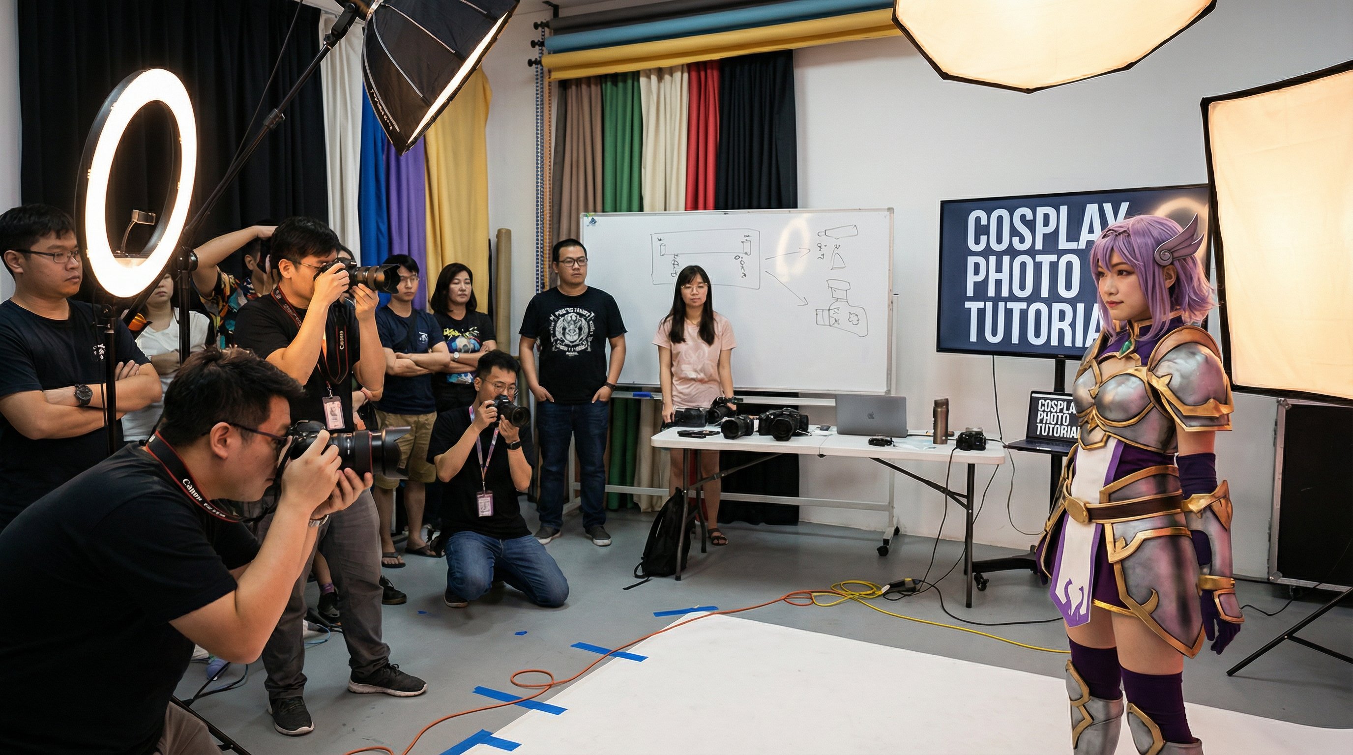 17c一起草cosplay动漫摄影教程